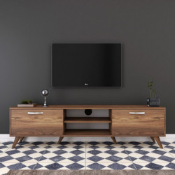 Mueble TV A9-221 nogal Practica Hogar