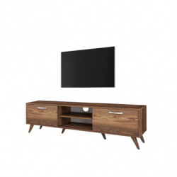 Mueble TV A9-221 nogal Practica Hogar