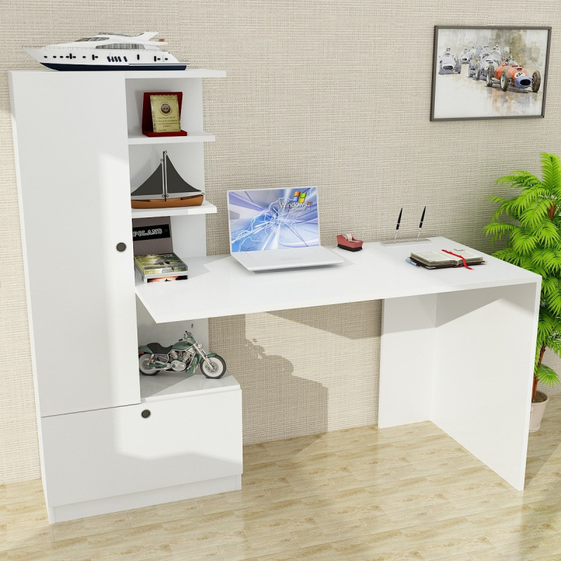 Escritorio de estudio Domingos blanco Practica Hogar