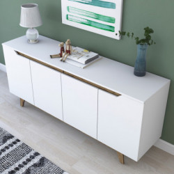 Aparador GD102 1874 nogal blanco Practica Hogar