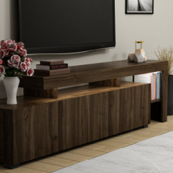 Mueble TV Beliz Nogal Practica Hogar