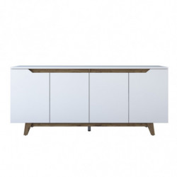 Aparador GD102 1874 nogal blanco Practica Hogar