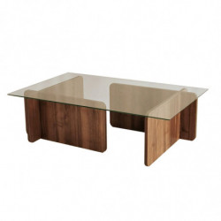 Mesa de centro Escape nogal Practica Hogar