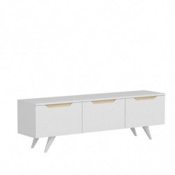 Mueble TV Prag Blanco Roble Practica Hogar