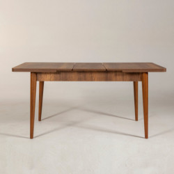 Mesa de comedor extensible Vina nogal Practica Hogar