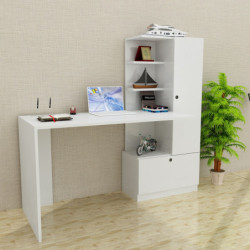 Escritorio de estudio Merinos blanco Practica Hogar