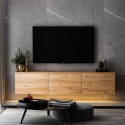 Mueble TV Neon illuminated Pino Atlántico Practica Hogar