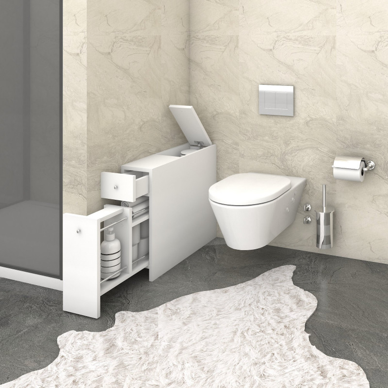 Mueble de baño Smart blanco Practica Hogar Mueble de baño Smart blanco Practica Hogar