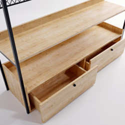 Armario Trendy L605 roble Practica Hogar