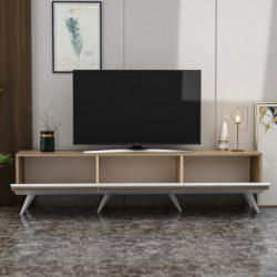 Mueble TV Valentina Blanco Practica Hogar