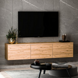 Mueble TV Neon Pino Atlántico Practica Hogar