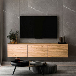 Mueble TV Neon Pino Atlántico Practica Hogar