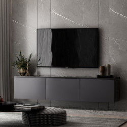 Mueble TV Neon Antracita Practica Hogar