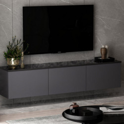 Mueble TV Neon Antracita Practica Hogar