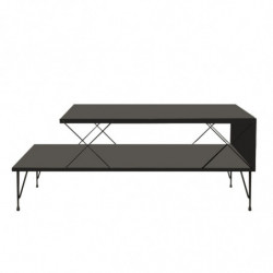 Mesa de centro Loire antracita Practica Hogar