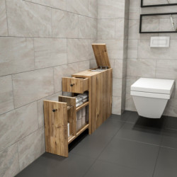 Mueble de baño Calencia roble Practica Hogar