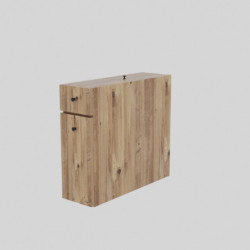 Mueble de baño Calencia roble Practica Hogar