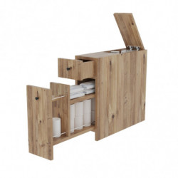 Mueble de baño Calencia roble Practica Hogar