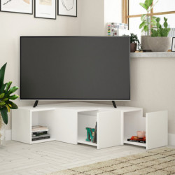 Mueble TV Compact blanco Practica Hogar