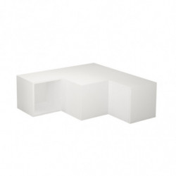 Mueble TV Compact blanco Practica Hogar