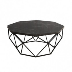 Mesa de centro Diamond negro Practica Hogar