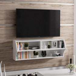 Mueble TV Sofya Blanco Practica Hogar