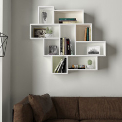 Estante de pared Parola blanco Practica Hogar