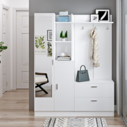 Recibidor DD5-W blanco Practica Hogar
