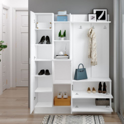 Recibidor DD5-W blanco Practica Hogar