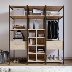Armario Trendy L603 roble Practica Hogar