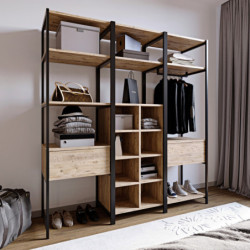 Armario Trendy L603 roble Practica Hogar