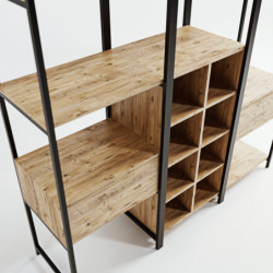 Armario Trendy L603 roble Practica Hogar