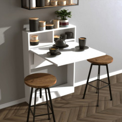Mesa plegable Bracked blanco Practica Hogar