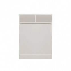 Mesa plegable Bracked blanco Practica Hogar