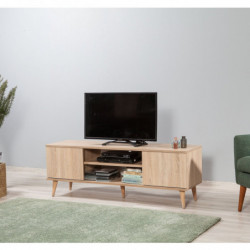 Mueble TV Truva-200 sonoma roble Practica Hogar