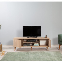 Mueble TV Truva-200 sonoma roble Practica Hogar