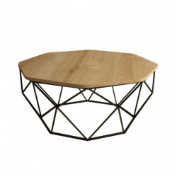 Mesa de centro Diamond roble Practica Hogar