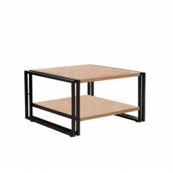 Mesa de centro Cosmo Arena pino atlántico negro Practica Hogar