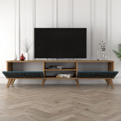 Mueble TV Class calcedonia nogal Practica Hogar