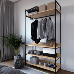 Armario Trendy L610 roble Practica Hogar