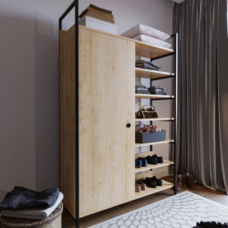 Armario Trendy L613 roble Practica Hogar