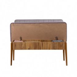 Set mesa comedor extensible y sillas (5 piezas) Vina pino atlántico soho Practica Hogar