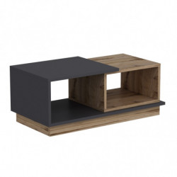 Mesa de centro Consept Antracita Roble Practica Hogar
