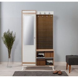 Recibidor İNCİ-220 sonoma roble Practica Hogar