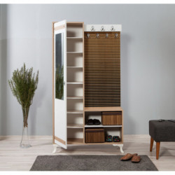 Recibidor İNCİ-220 sonoma roble Practica Hogar