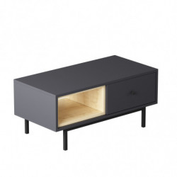Mesa de centro Naturel Antracita Practica Hogar
