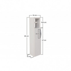 Mueble de baño Star blanco Practica Hogar