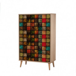 Mueble auxiliar MultiBox 723 sonoma roble Practica Hogar