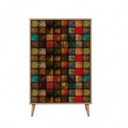Mueble auxiliar MultiBox 723 sonoma roble Practica Hogar