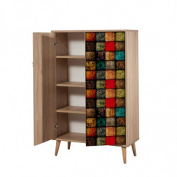 Mueble auxiliar MultiBox 723 sonoma roble Practica Hogar